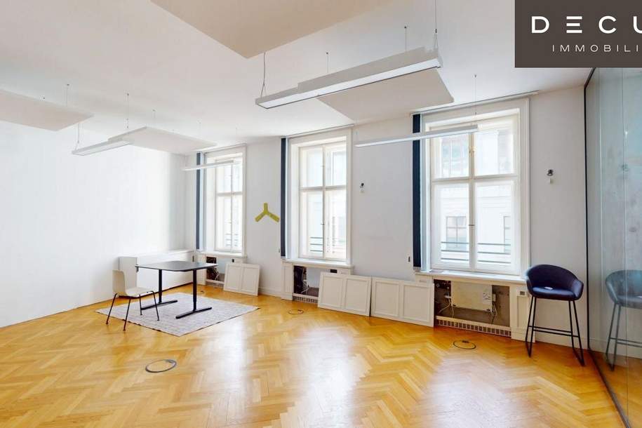 GROSSARTIGES, HELLES BÜRO IN STARKER LAGE, Gewerbeobjekt-miete, 5.135,20,€, 1010 Wien 1., Innere Stadt