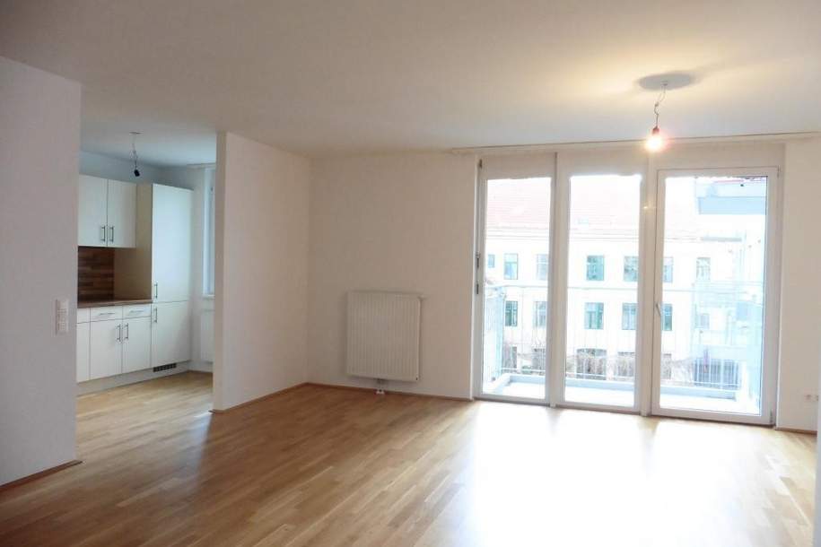 AHORNERGASSE/ NEUBAUGASSE - Schicke 3-Zimmer Neubauwohnung mit Balkon in Traumlage, Wohnung-miete, 1.995,00,€, 1070 Wien 7., Neubau