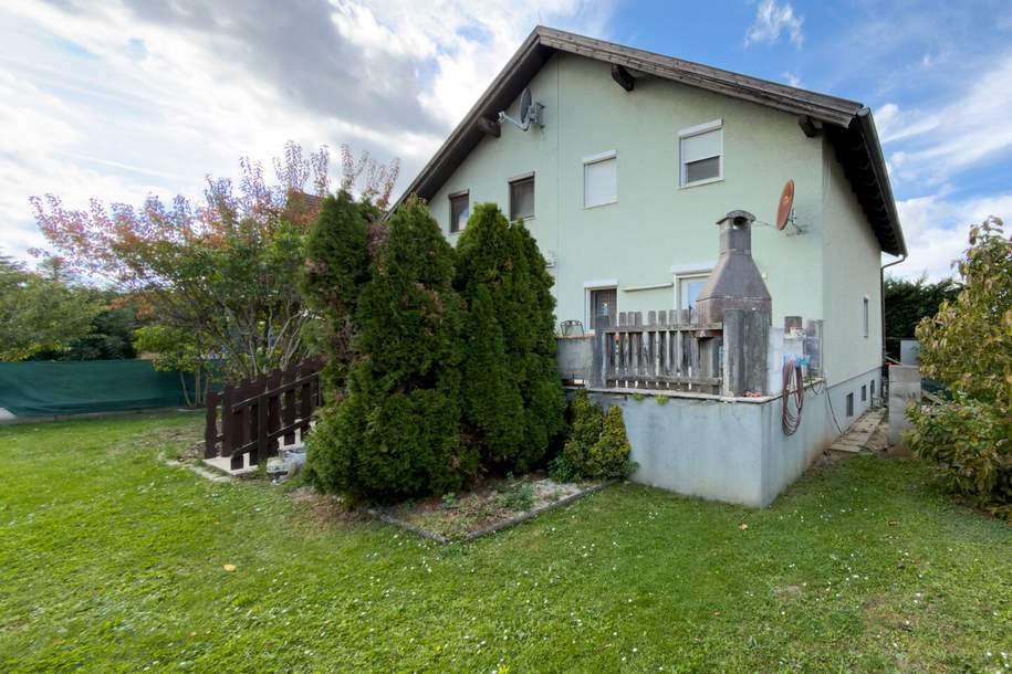 Terminbuchung online! Zwei Doppelhaushälften mit Garten und Pool, Haus-kauf, 380.000,€, 2230 Gänserndorf
