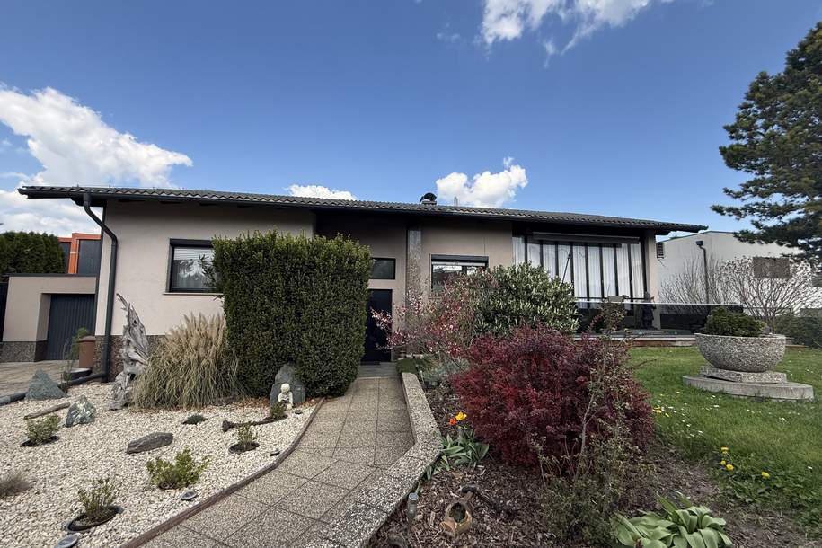 Bungalow mit Partykeller, Pool, Garage, Haus-kauf, 695.000,€, 2353 Mödling