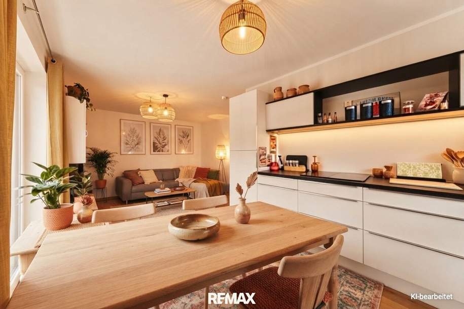 Moderne 3-Zimmer-Wohnung in Neubauqualität mit traumhaftem Bergblick und familienfreundlichem Grundriss in Aurach bei Kitzbühel, Wohnung-kauf, 6371 Kitzbühel