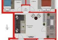 Helle 3-Zimmer Eigentumswohnung mit Loggia in Eggenberg in FH-Nähe