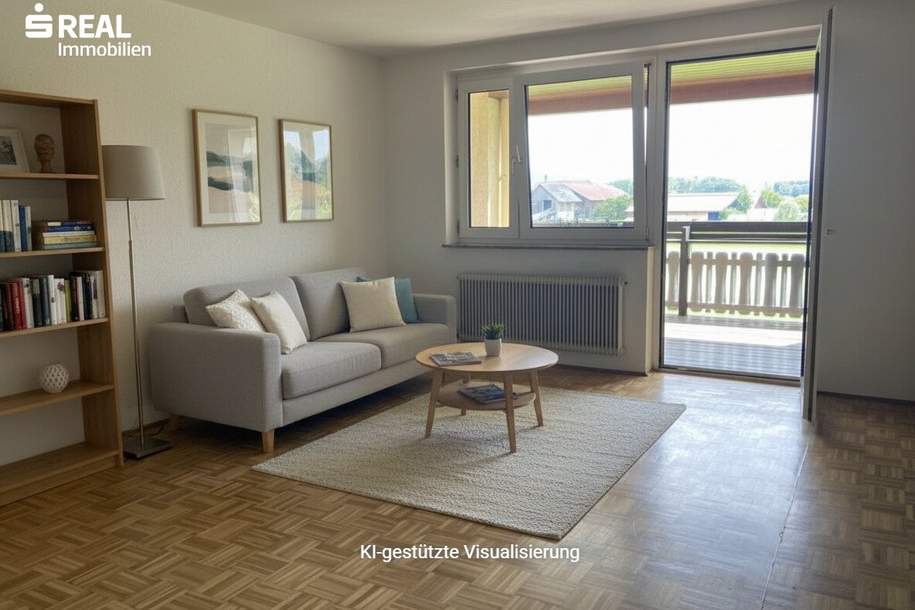 3-Zimmer-Wohnung am Stadtrand von Salzburg, Wohnung-kauf, 290.000,€, 5071 Salzburg-Umgebung