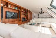 Exklusive Luxus-Dachgeschosswohnung mit ca. 60 m² Dachterrasse | voll möbliert | Smart Home | Garage | 1180 Wien