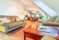 Mitten im Sechsten - exklusives DG-Penthouse mit 2 Terrassen &amp; Kamin