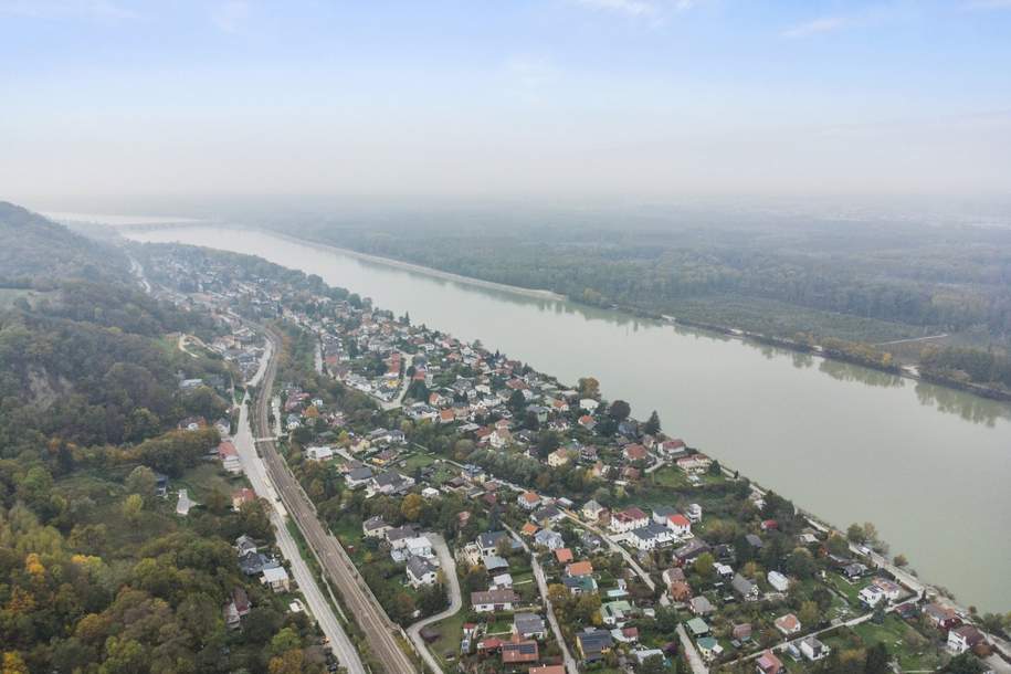 ++ EXKLUSIV an der DONAU ++ mit eigenem WALD - siehe VIDEO, Haus-kauf, 1.500.000,€, 3400 Tulln