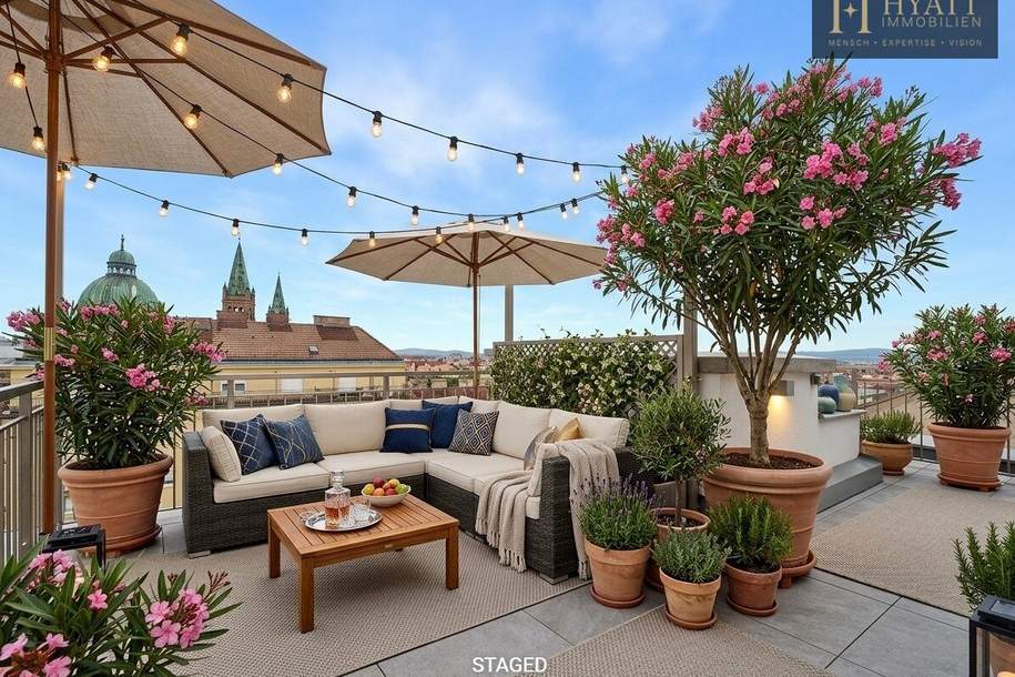 Exceptional Duplex Penthouse Above the Rooftops of Vienna, Wohnung-kauf, 229.300,€, 1100 Wien 10., Favoriten