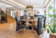 Stadtvilla mit Naturpool im Zentrum Klosterneuburg I Doppelgarage I Fantastischer Rundum-Dachterrassenfernblick auf Stift Klosterneuburg