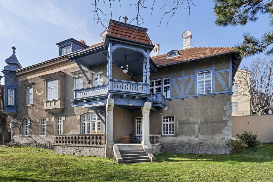 Leben in einem historischen Meisterwerk - Villa Pazelt in Bestlage von Bad Vöslau, Haus-kauf, 1.980.000,€, 2540 Baden