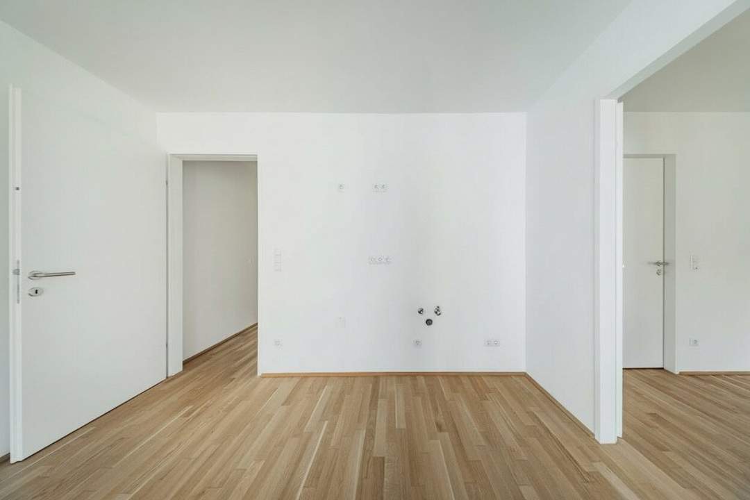 NEU und BEZUGSFERTIG >> moderne 2 ZI Anlegerwohnung mit Balkon >> TOP Anbindung >> Floridsdorfer Spitz, Alte Donau