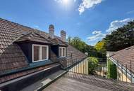 Elegante Wohnung in historischer Villa mit Dachterrasse und Blick ins Grüne
