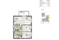 Geförderte 3-Zimmer Mietwohnung mit West-Balkon - Hochwertige Ausstattung - St.Pölten/ Teufelhof - 1 Stellplatz inklusive - Wohnraumlüftung