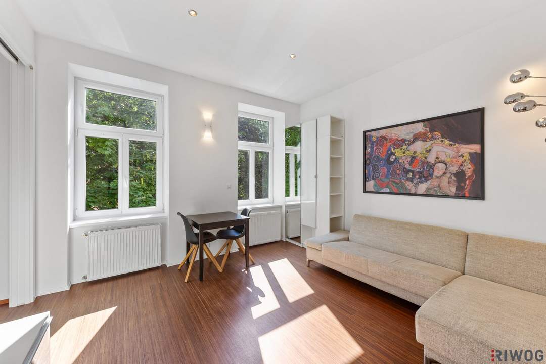 Ruhige & Helle Traumwohnung mit XXL Terrasse und Grünblick in Sternwartepark nähe