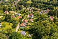 Zwei Häuser. Ein Rückzugsort. Ihre grüne Oase vor den Toren Wiens.