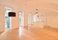 Stilvolle Altbaugartenmaisonette mit Balkon