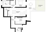 100m² Wohlfühloase - Erdgeschosswohnung mit Garten