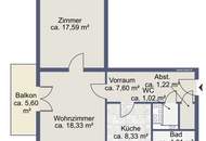 2-Zimmer-Wohnung in Käferheim