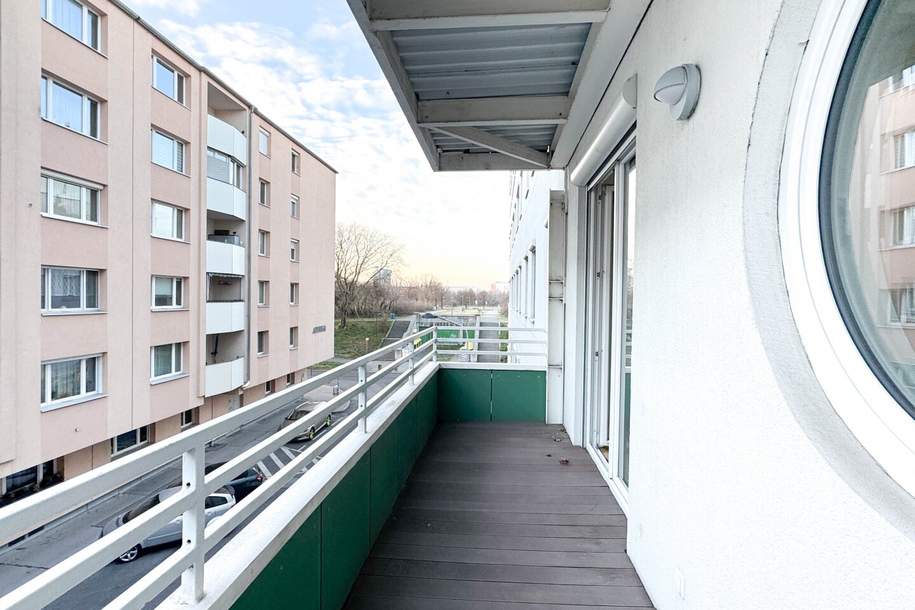 Exklusive Wohnung mit Balkon – Urbanes Wohnen in Top-Lage an der Donau, Wohnung-miete, 982,29,€, 1220 Wien 22., Donaustadt