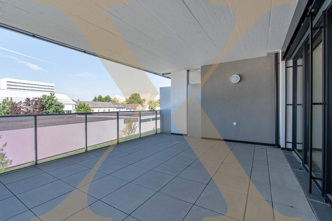 ERSTBEZUG! 3-Zimmer-Wohnung mit Balkon/Loggia und Tiefgaragenparkplatz in Linz/Bindermichl zu verkaufen!
