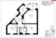 Attraktive 3-Zimmer-Wohnung in Linz/Oed mit Balkon und Parkplatz – ACHTUNG Mietvertrag wird auf 5 Jahre befristet abgeschlossen!