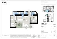 Großzügiger 3-Zimmer Erstbezug mit 7 m² Terrasse und 23 m² Dachterrasse