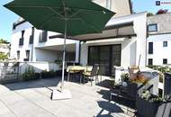 Urban Green Living - Coole, Top ausgestattete 2 Zimmer Terrassenwohnung mit XXL-Freifläche in absoluter Ruhelage!