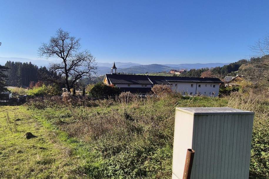 Baugrundstück in absoluter sonniger Ruhelage mit herrlicher Aussicht, Grund und Boden-kauf, 63.600,€, 8572 Voitsberg