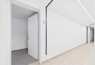 Wohnturm Grünblick: Eckwohnung mit verglastem Balkon auf der Südwestseite im 12. Stock