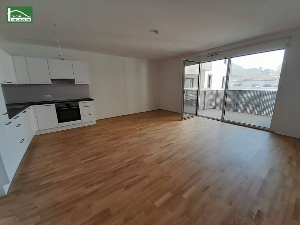 Gut geschnittene 2-Zimmer-Wohnung mit gemütlicher Freifläche im Karmeliterhof - Moderner Wohnkomfort im Herzen der Landeshauptstadt!