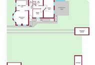 WOW! | wunderschöner, uneinsehbarer, großzügiger Garten | mit Pool | niedrige Betriebskosten | perfekte Raumaufteilung | mit Terrasse, 2 Carports und Brunnen! |