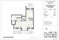 Moderne 2 Zimmer DG-Wohnung mit Klimaanlage, Terrasse und hochwertiger moderner Ausstattung - Siegfriedgasse