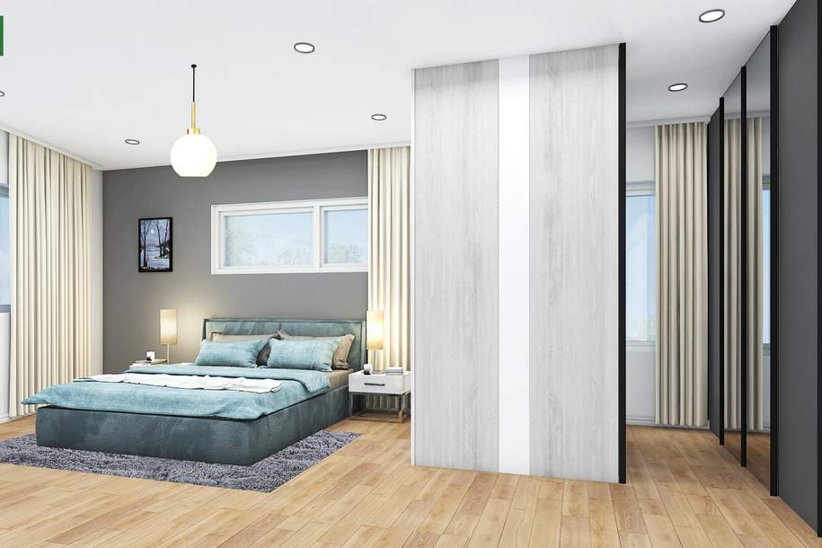 Neubau nach Ihren Vorstellungen in 7000 Eisenstadt-Sankt Georgen: 5 Zimmer, 134.44 m², Erstbezug, Garten, Parkplatz, uvm., Haus-kauf, 7000 Eisenstadt(Stadt)