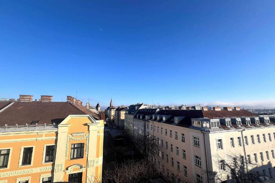 Baubewilligter Rohdachboden beim Meiselmarkt, Wohnung-kauf, 498.000,€, 1150 Wien 15., Rudolfsheim-Fünfhaus