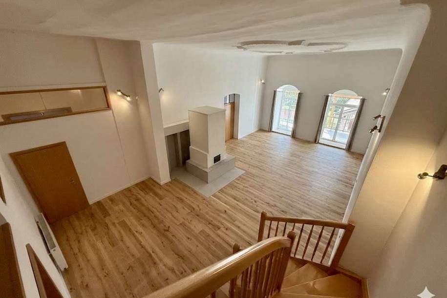 Exklusive Traumwohnung mit 205 m², Galerie, Terrasse & großem Gartenparadies!, Wohnung-miete, 1.150,00,€, 3580 Horn