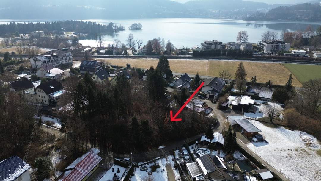 Baugrundstück in südseitiger + seenaher Lage – Am Gletschtopf (Pörtschach am Wörthersee)