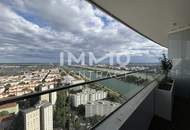 DANUBEFLATS: Sonniges Studio mit Balkon und Rundumblick (Gym, Pool, Spa, Lounges im Turm) - NEW