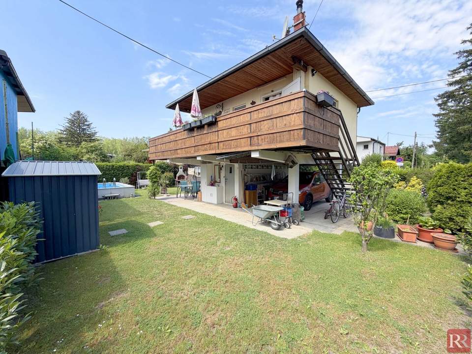 Neuer Preis! Sehr gepflegtes Stelzenhaus mit Pool im Strombad Kritzendorf