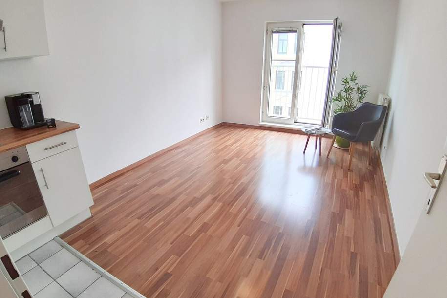 MEISELSTRASSE, sonnige 21 m2 Neubau, Einzelwohnraum, Kochnische, Duschbad, 1. Liftstock, U3-Nähe, Wohnung-miete, 564,47,€, 1150 Wien 15., Rudolfsheim-Fünfhaus