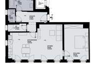 Generalsaniert 2-Zimmer-Altbauwohnung mit voll ausgestatteter Küche und Domblick im Herzen von Linz zu vermieten!