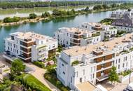 Donaujuwel – Penthouse mit Panorama und privatem Wasserzugang