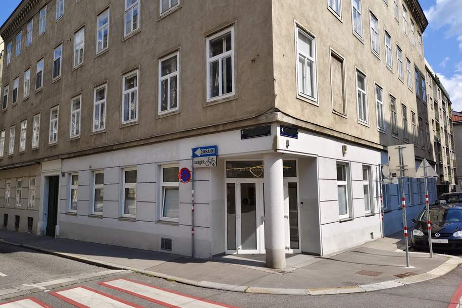 DB IMMOBILIEN | Top saniertes, vermietetes Geschäftslokal mit großem (Gewölbe) Keller zu kaufen!, Gewerbeobjekt-legalform.mietkauf, 975.000,€, 1040 Wien 4., Wieden