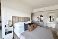 DANUBE FLATS | Exklusive vollmöblierte 2-Zimmer-Wohnung mit Skyline-Blick | Fitness, Pool und Spa