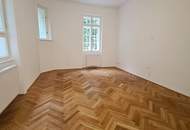 PRATERCOTTAGE, SCHÜTTELSTRASSE, teilsanierte 105 m2 Altbau, 3 Zimmer, Küche, Wannenbad, Parketten, 2er-WG-geeignet