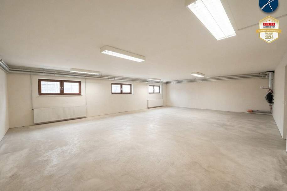 Beheizter Hobby- / Freizeit- / Proben- / Lagerraum in zentraler Lage, Gewerbeobjekt-miete, 450,00,€, 3550 Krems(Land)