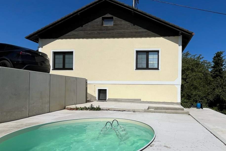 Top-gepflegtes Haus mit traumhaften Ausblick und Pool, Haus-kauf, 325.000,€, 4311 Perg