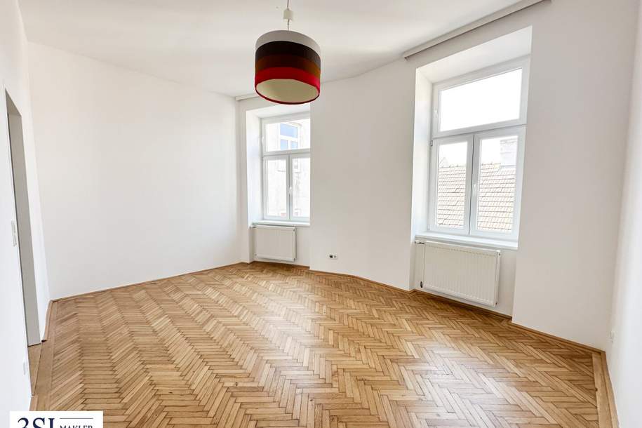 Elegante 4-Zimmer-Altbauwohnung mit Weitblick - in Top-Lage des 4. Bezirks beim Wiener Hauptbahnhof, Wohnung-kauf, 949.000,€, 1040 Wien 4., Wieden