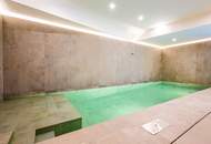 Luxus-Garten-Maisonette &amp; Wellnessbereich mit Pool