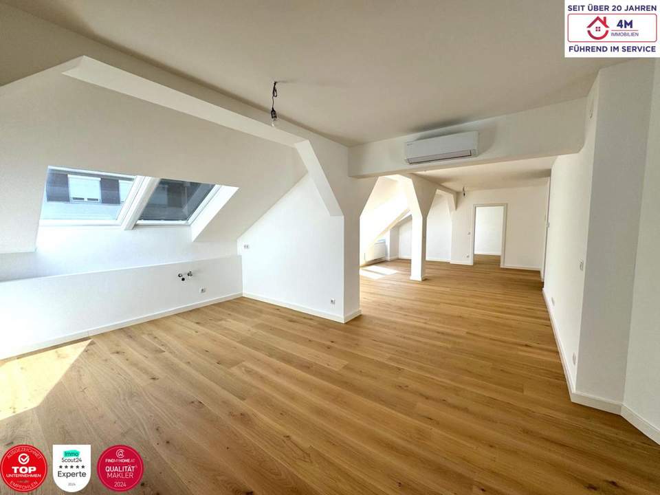 Exklusives Dachgeschoss im Stilaltbau – 132 m² Wohnluxus im 3. Bezirk