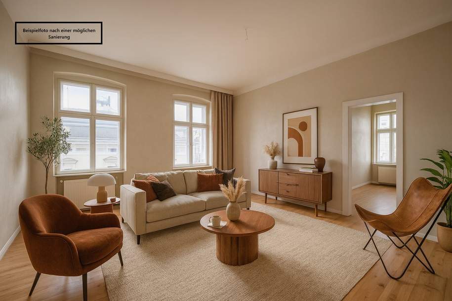 ++SBG7++ Altbau mit Zukunft: 3-Zimmer Wohnung mit attraktiven Möglichkeiten zur Neugestaltung, Wohnung-kauf, 199.000,€, 1160 Wien 16., Ottakring