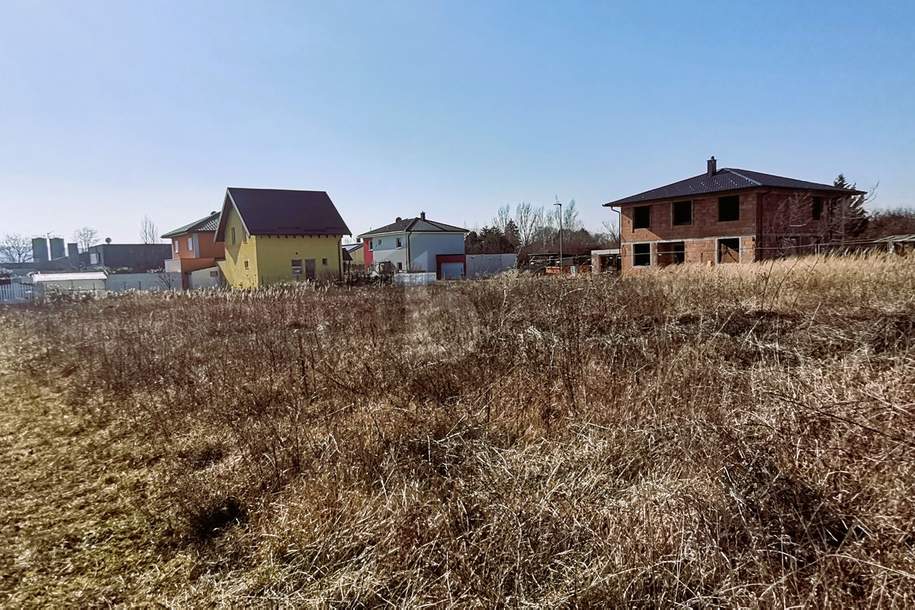 GROSSZÜGIGE FLÄCHE - AUFSCHLIESSUNGSKOSTEN BEZAHLT, Grund und Boden-kauf, 275.000,€, 2454 Bruck an der Leitha